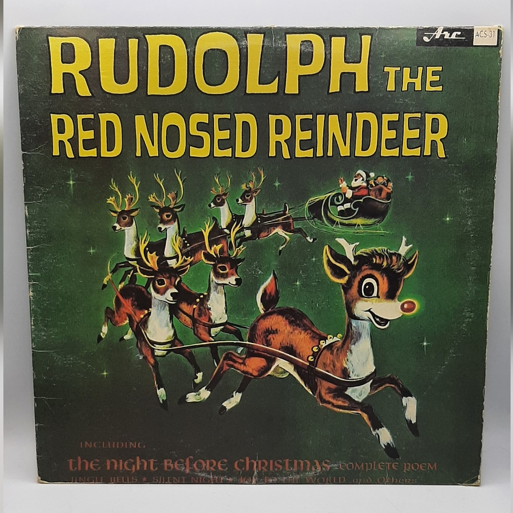 Rudolph The Red Nosed Reindeer Vinyl Record Album LP ACS-31 Canada